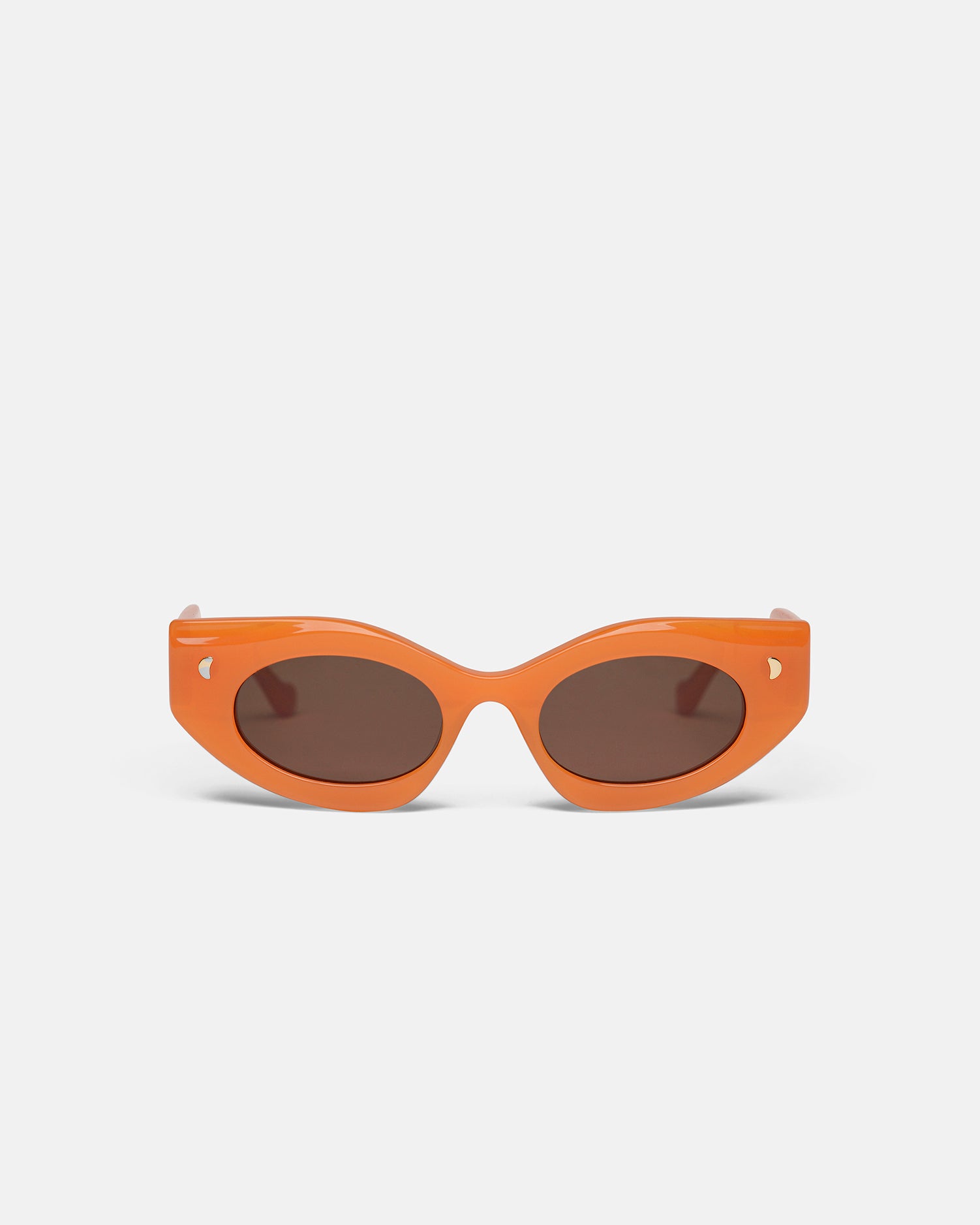 Leonie - Bio-Plastic Sunglasses - Orange Merino