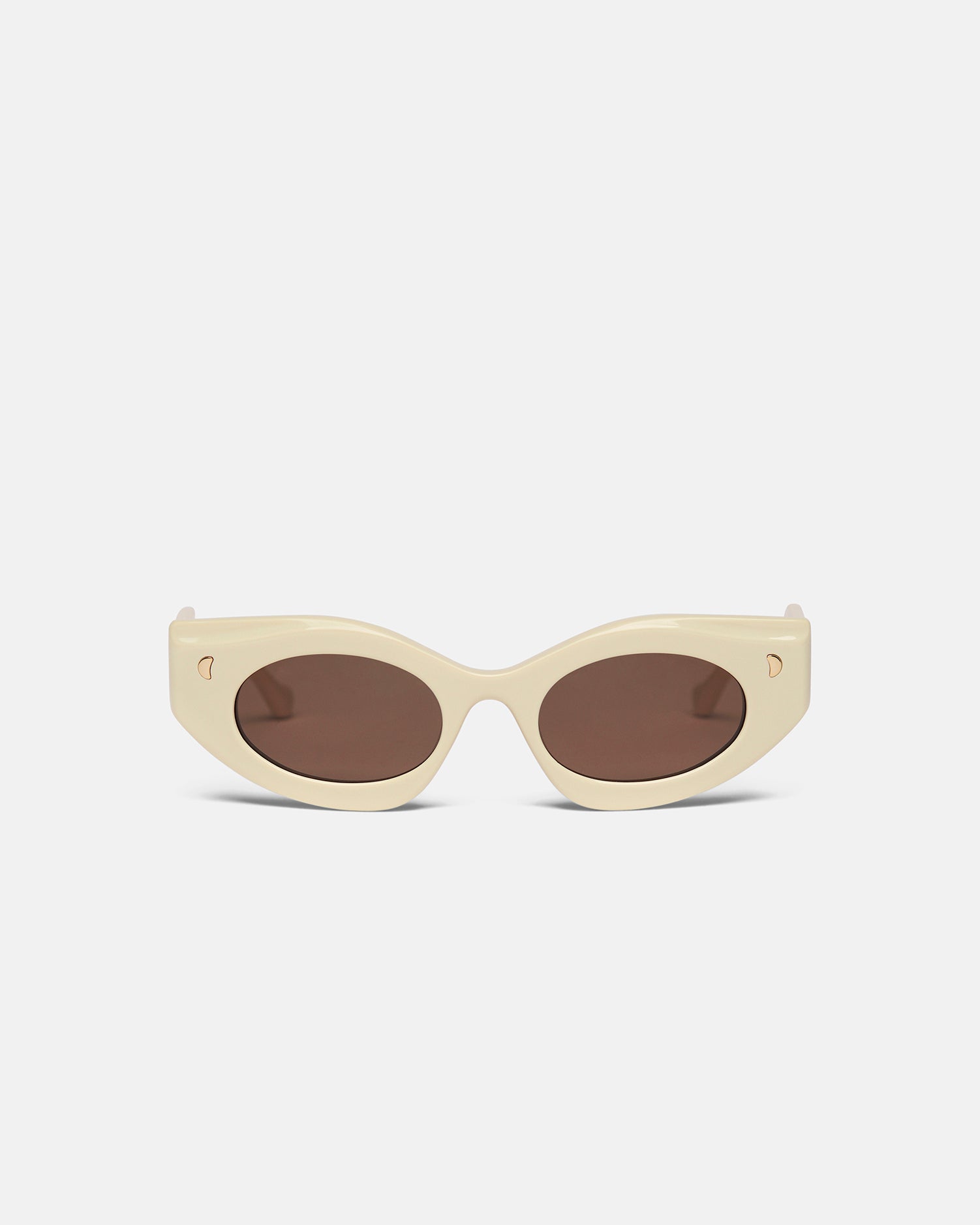 Leonie - Bio-Plastic Sunglasses - Shell – Nanushka