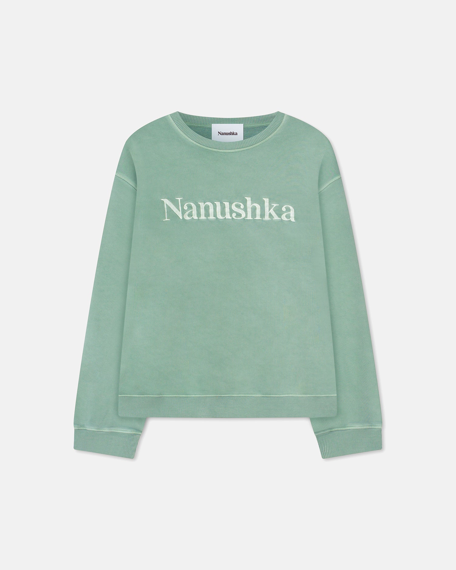 Mart - Organically Grown Cotton Sweatshirt - Leafy Green