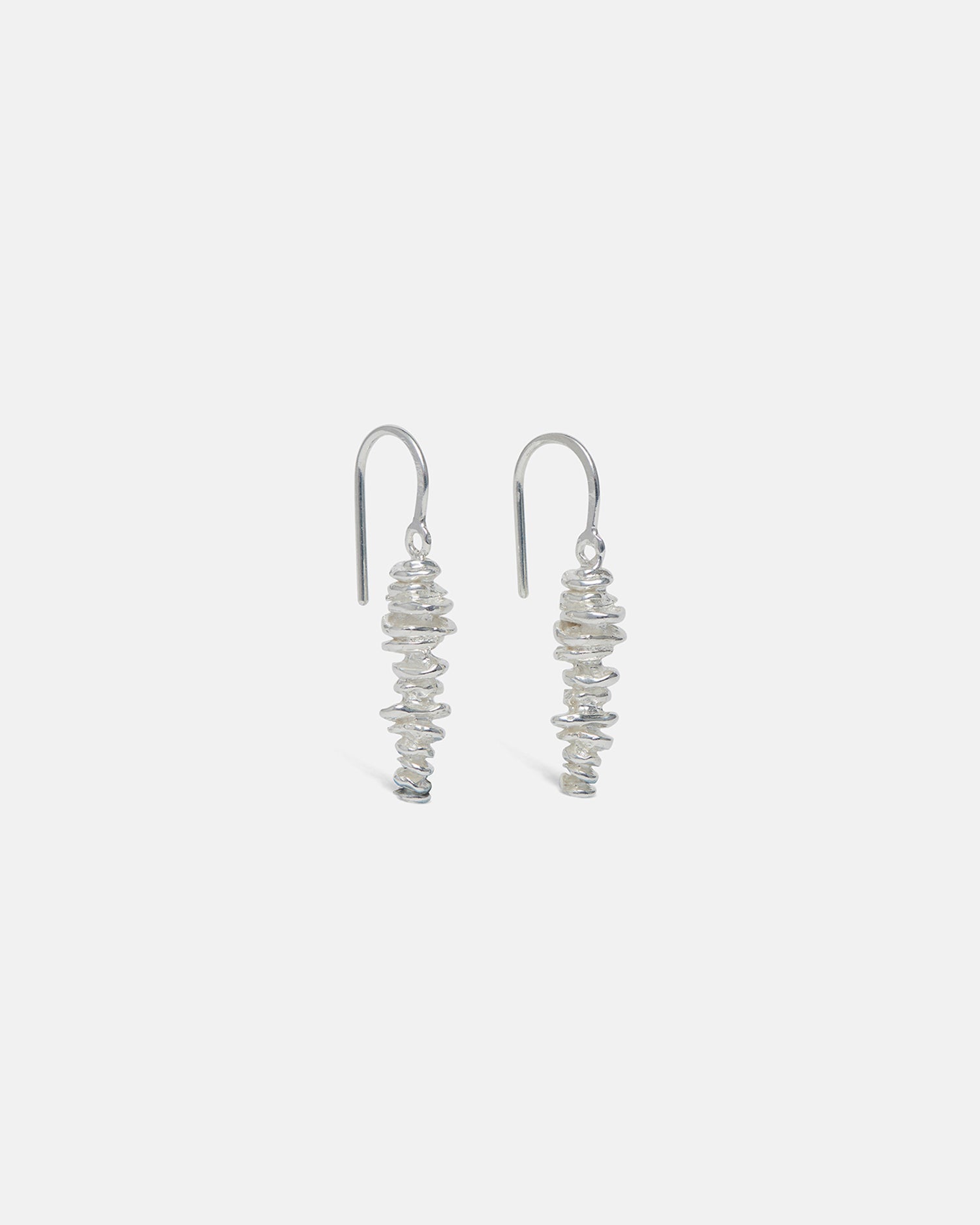 Rohe - Recycled Silver Earrings – Nanushka