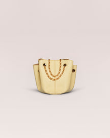 The Gather Bucket Micro - Alt-Nappa Bucket Bag Micro - Vanilla