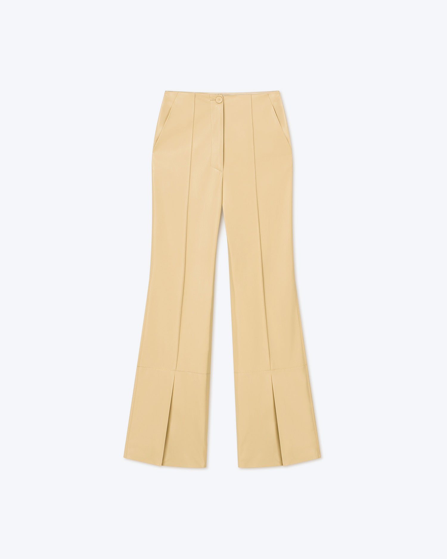 Evi - Sale Okobor™ Alt-Leather Pants - Almond – Nanushka