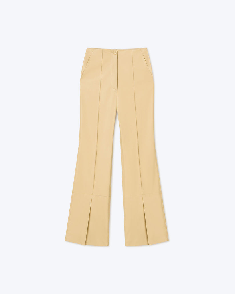Evi - Sale Okobor™ Alt-Leather Pants - Almond – Nanushka