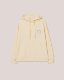 Ever - Organically Cotton Logo Hoodie - Creme