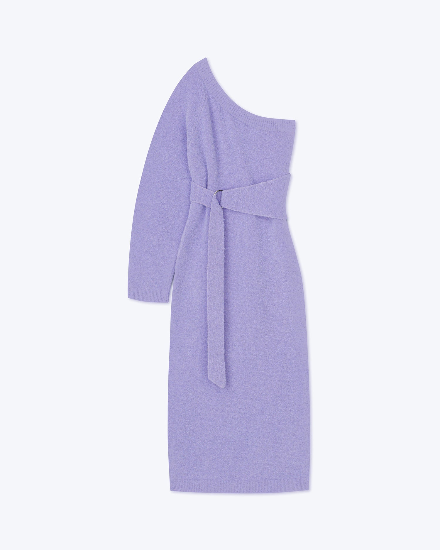 Maree - Sale One Shoulder Sweater Dress - Lilac Fw22 – Nanushka