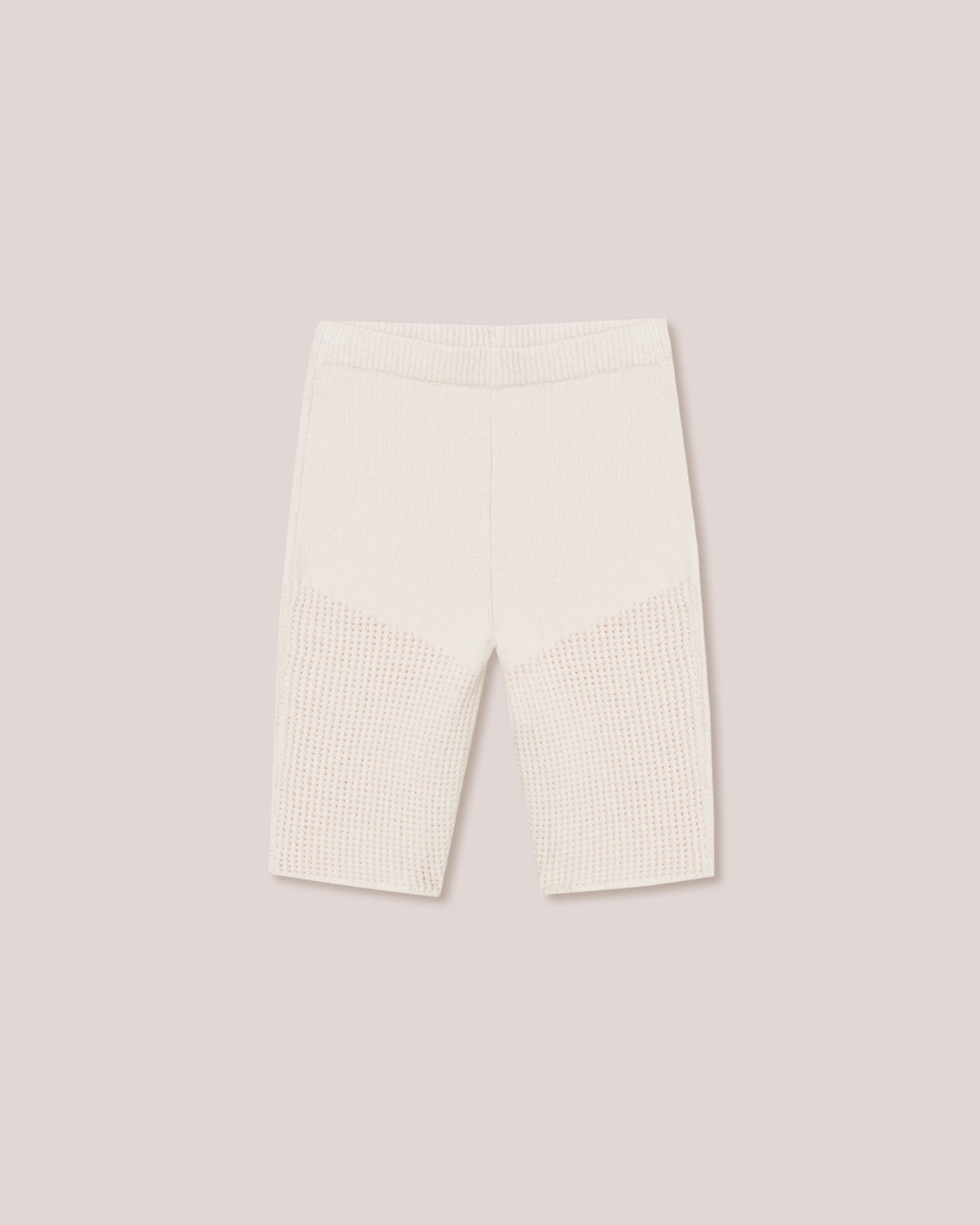 Paola - Textured Cotton-Crochet Shorts - Creme