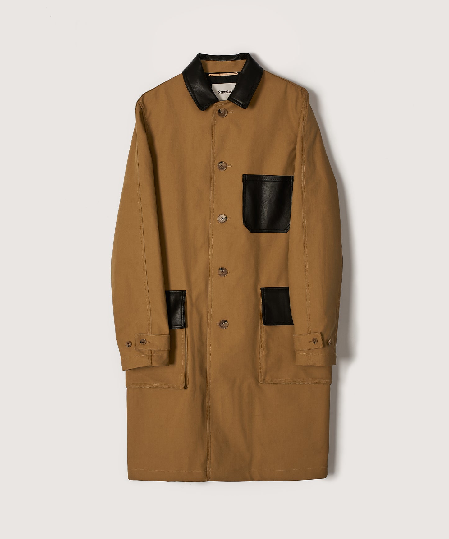 Kane - Sale Tech-Canvas Trench Coat - Khaki