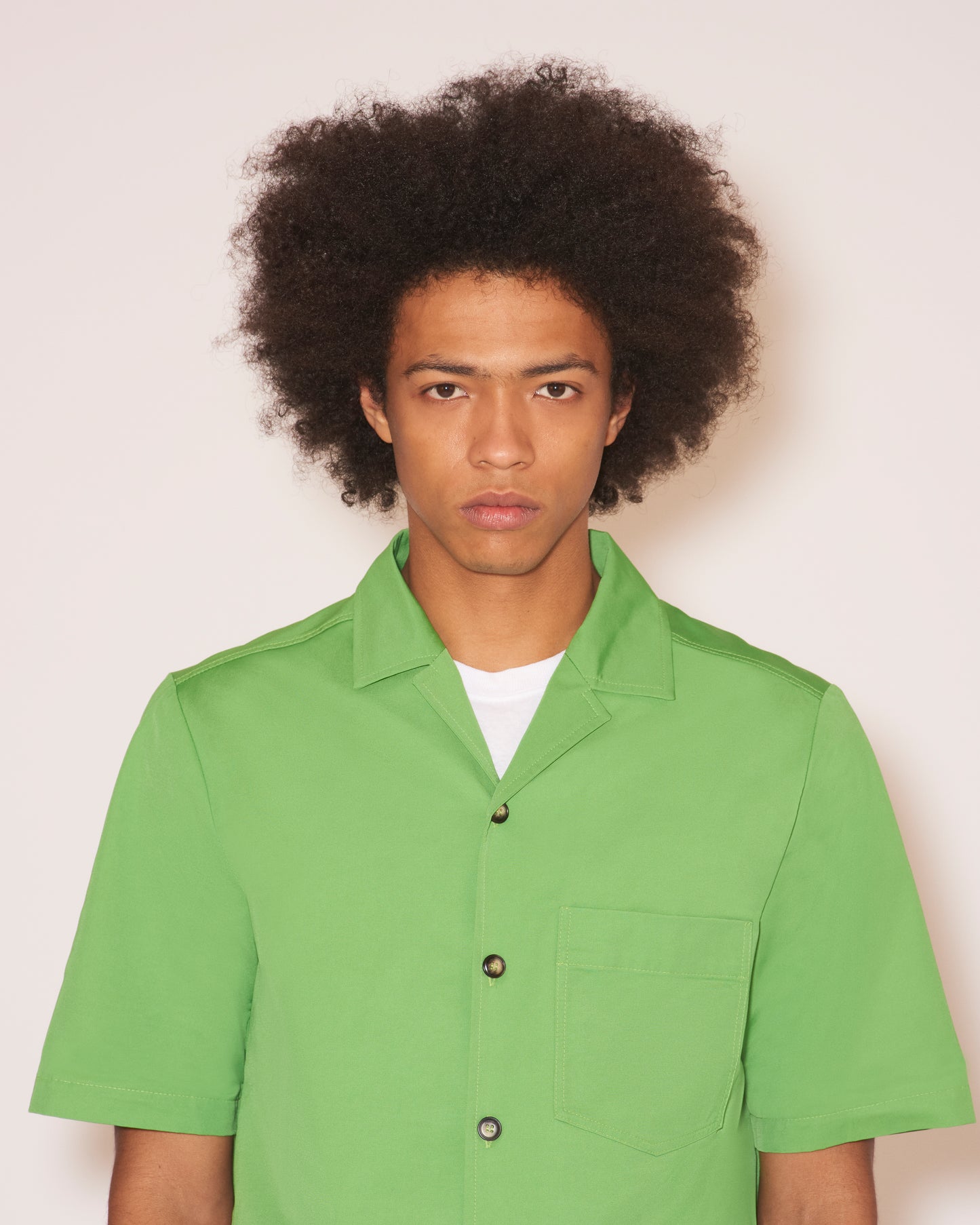 Bodil - Sale Tech Twill Shirt - Green Ss22