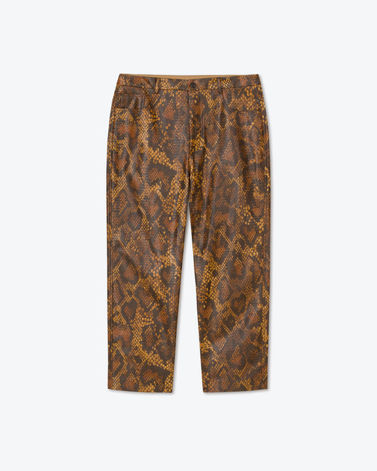 Jett - Sale 5 Pocket Trouser - Snake Skin