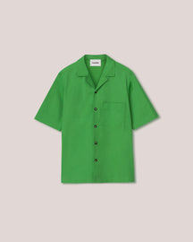 Bodil - Sale Tech Twill Shirt - Green Ss22