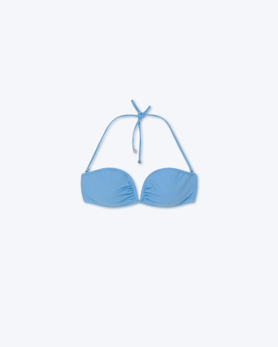 Manou - Sale Bikini Top - Blue