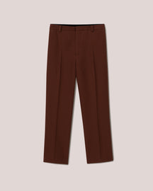 Jun - Sale Rustic Tweed Pants - Rust