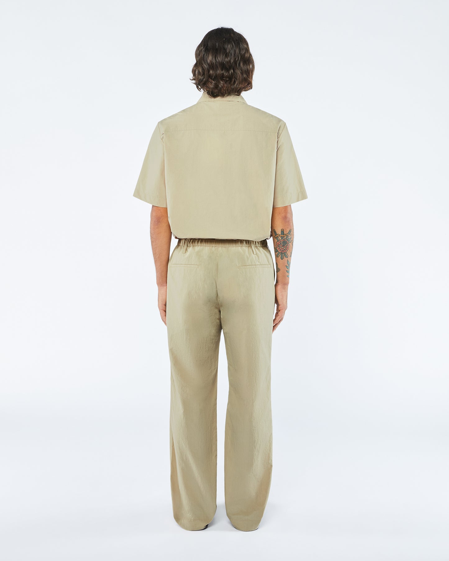 Morris - Sale Tech-Poplin Pants - Pebble