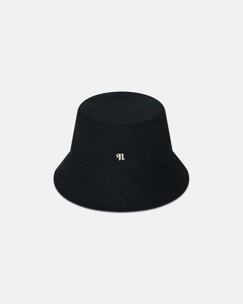 Caran - Cotton-Canvas Bucket Hat - Black – Nanushka