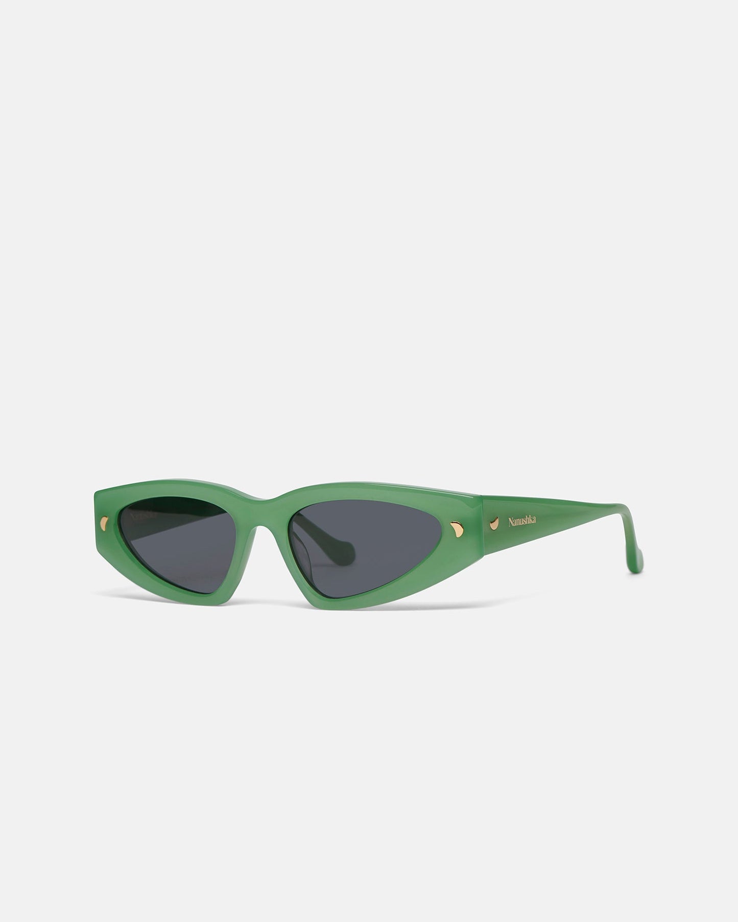 Crista - Bio-Plastic D-Frame Sunglasses - Green