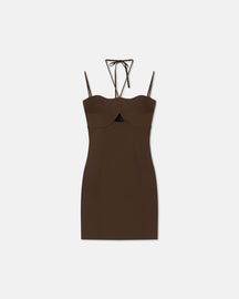 Deanne - Sale Double-Strap Dress - Bitter Chocolate