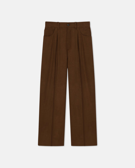 Balmain Men's Mini Monogram Velvet Pajama Pants, Brown/Multi, Men's, 38R, Pants & Shorts Twill & Chino Pants