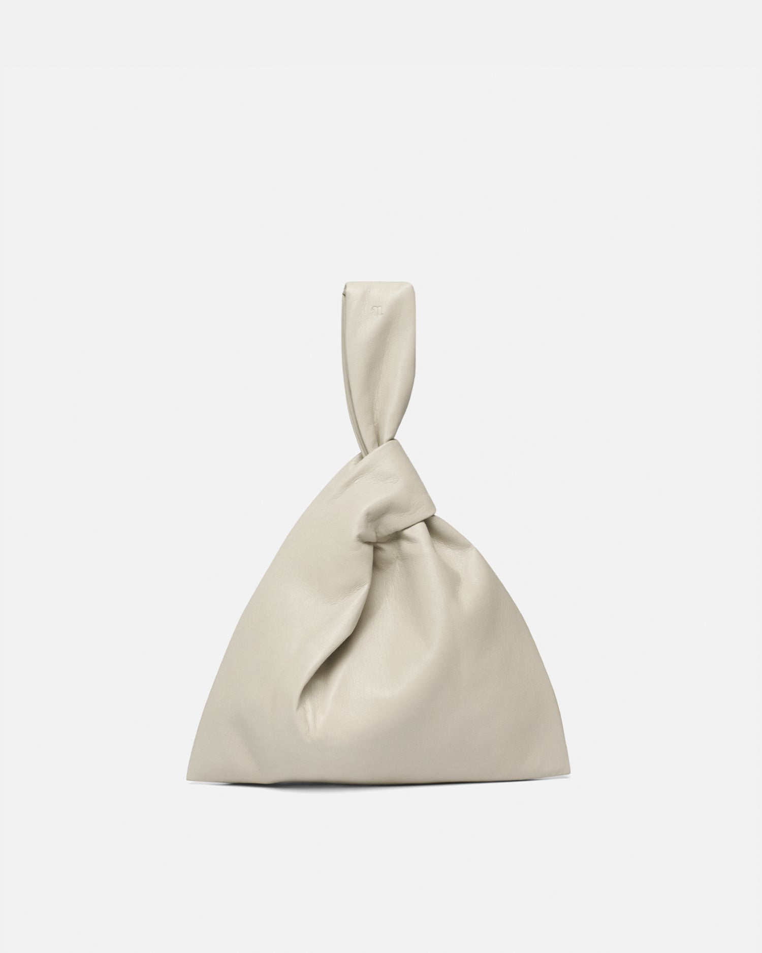 Jen - Okobor™ Alt-Leather Clutch Bag - Creme – Nanushka