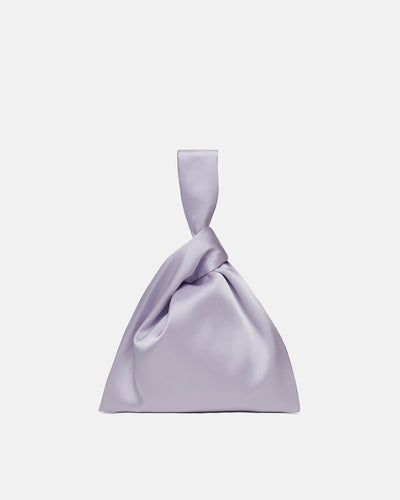 Jen - Sale Slip Satin Clutch - Lilac