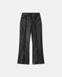 Jesca - SaleOkobor™ Alt-Leather Pants - Black