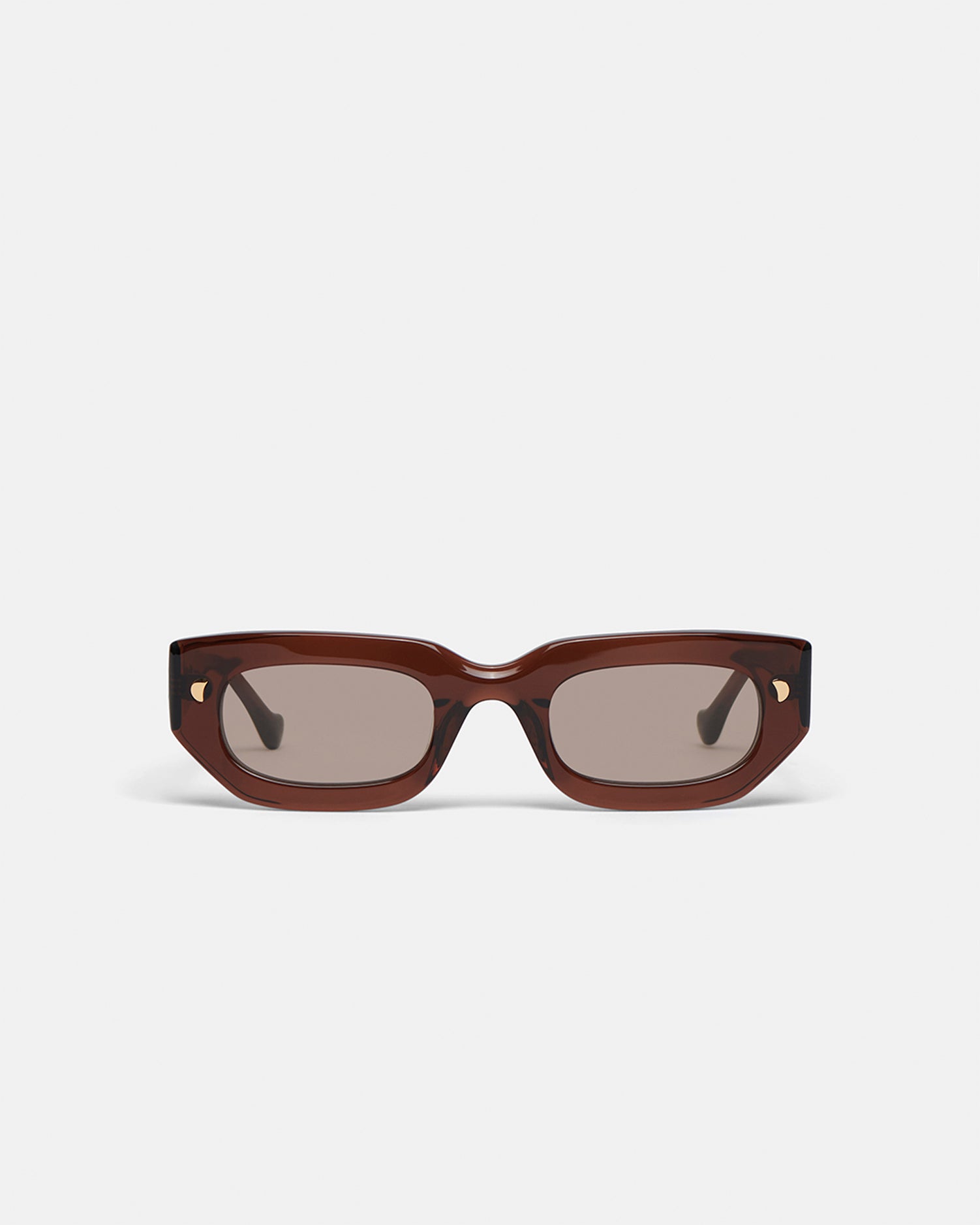 Kadee - Bio-Plastic D-Frame Sunglasses - Brown – Nanushka