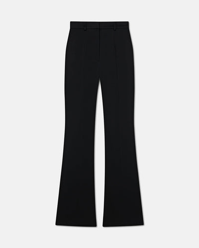 Leena - Slip Satin Pants - Black