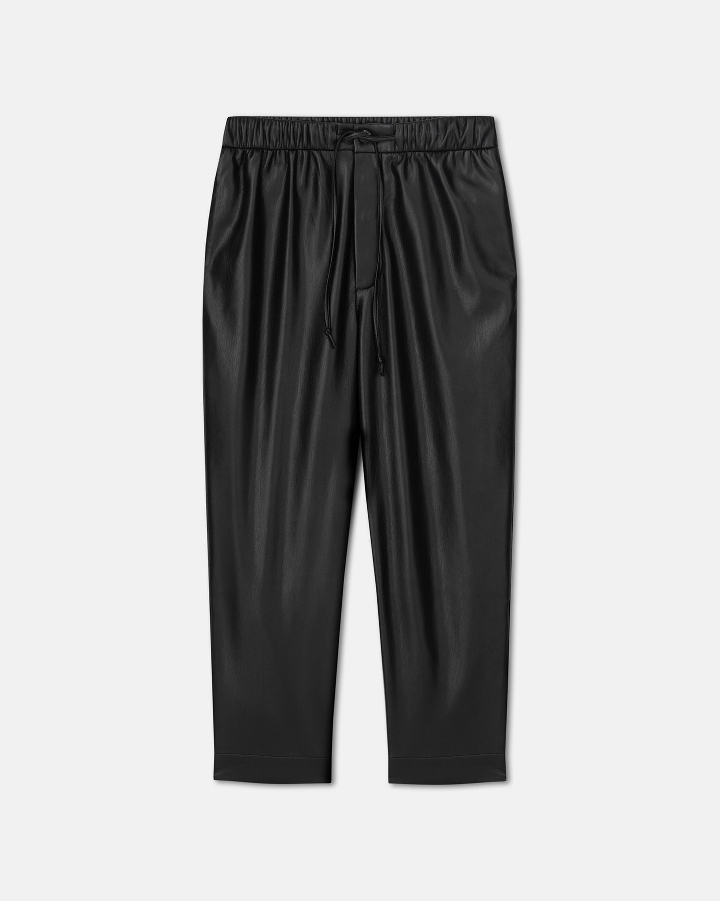 Jain - Okobor™ Alt-Leather Relaxed Pants - Black