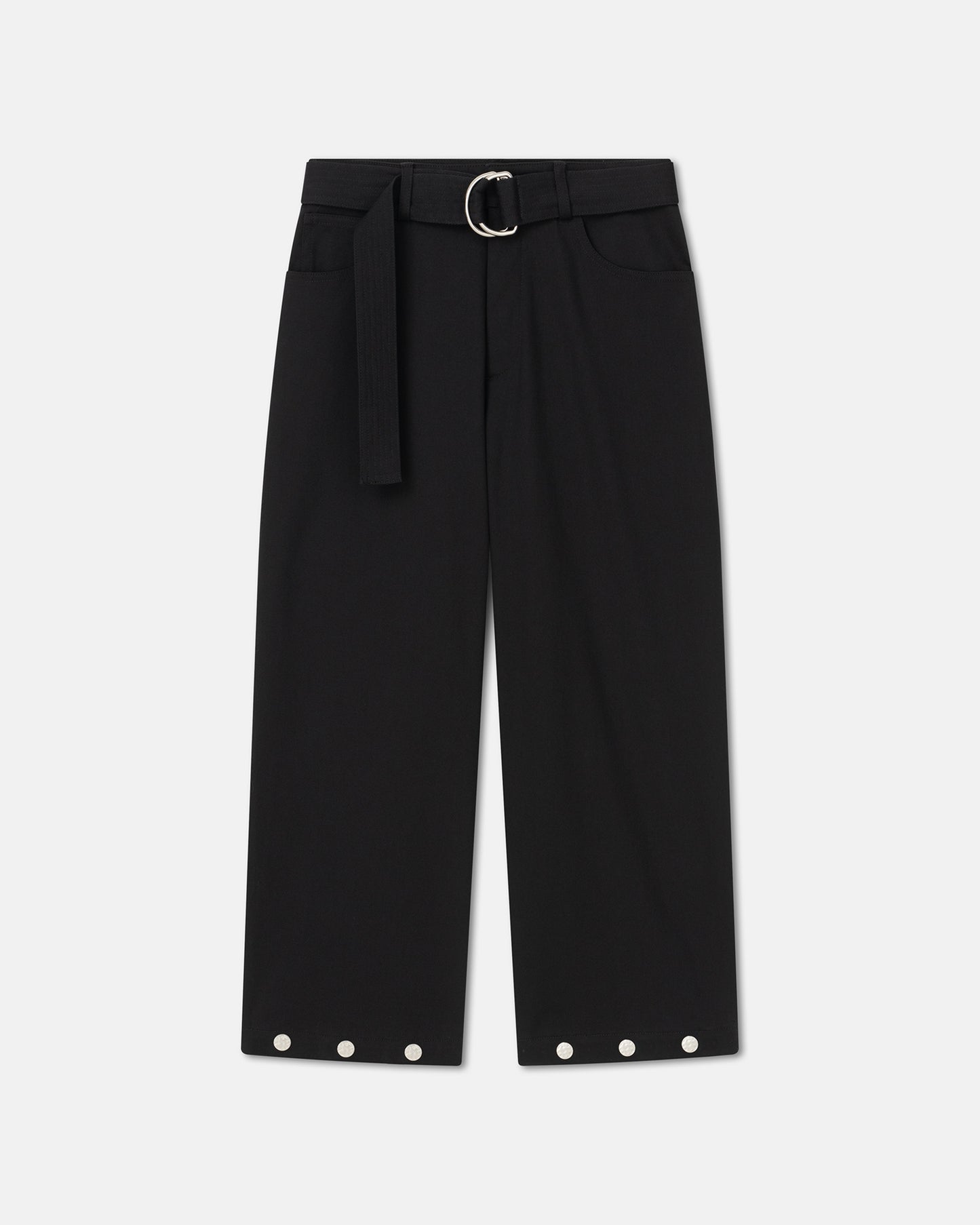 Dallin - Studded Calvary-Twill Pants - Ink