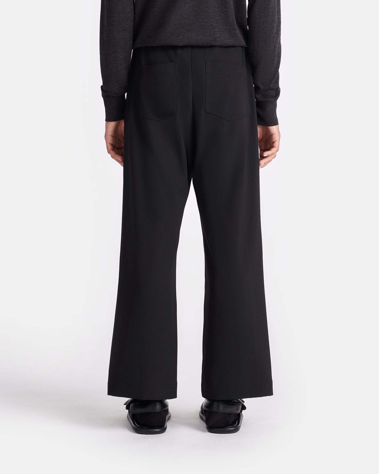 Arnaud - Twill Suiting Pants - Black