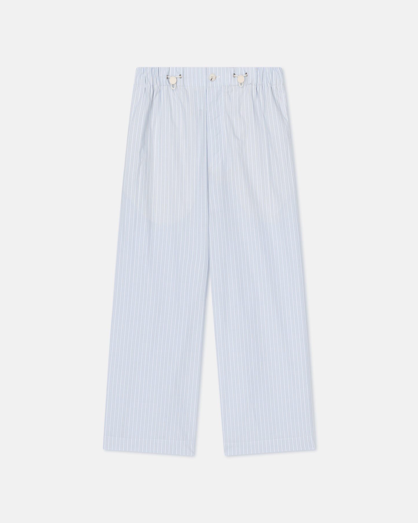 Arnaud - Striped Relaxed-Fit Pants - Blue/Beige/White