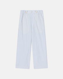 Arnaud - Striped Relaxed-Fit Pants - Blue/Beige/White