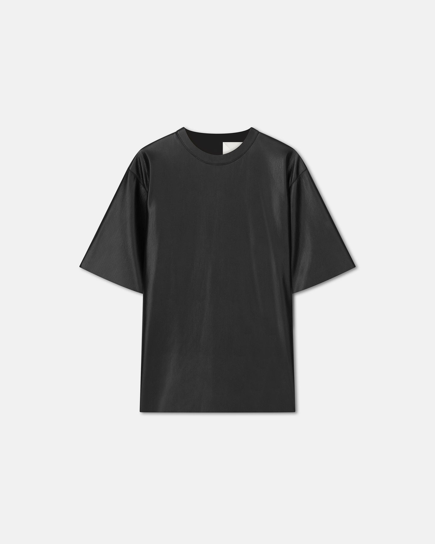 Isaac - Okobor™ Alt-Leather T-Shirt - Black