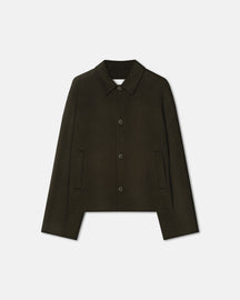 Marcin - Double Wool And Silk Blend Jacket - Anthracite