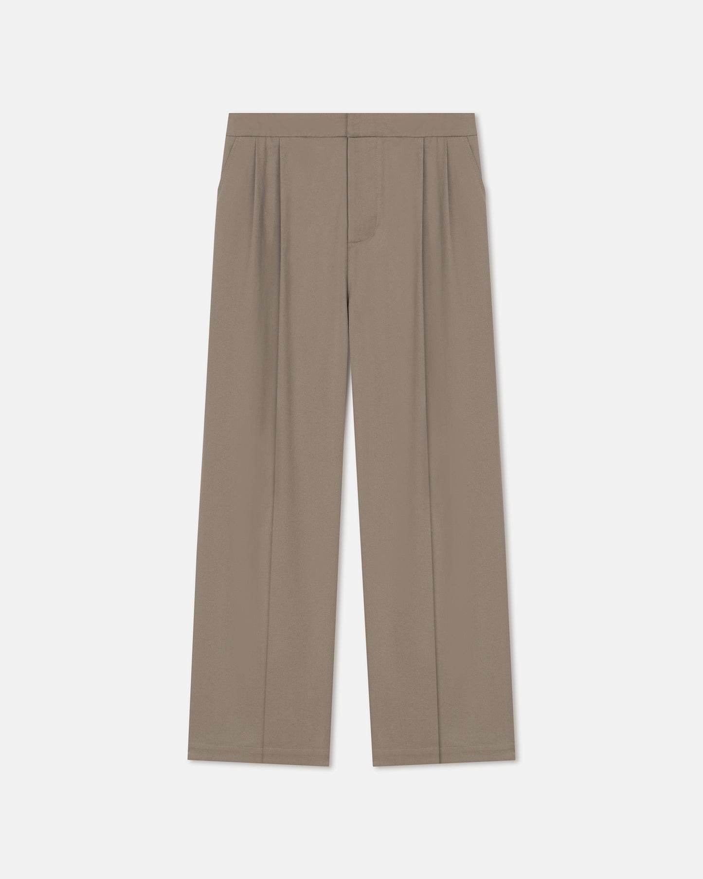 Kevin - Soft Twill Pants - Grey