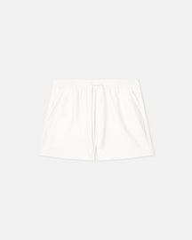 Amil - Okobor™ Alt-Leather Shorts - White