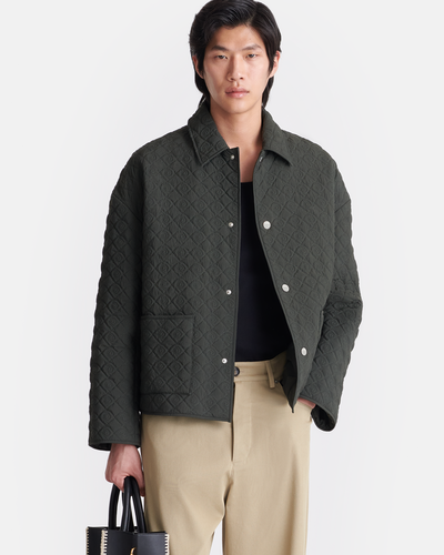 Gibbson - Quilted Nylon Jacket - Dark Green