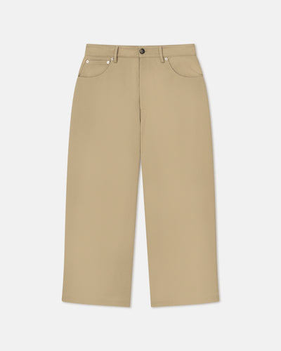 Leonid - Cavalry Twill Balloon Pants - Pebble