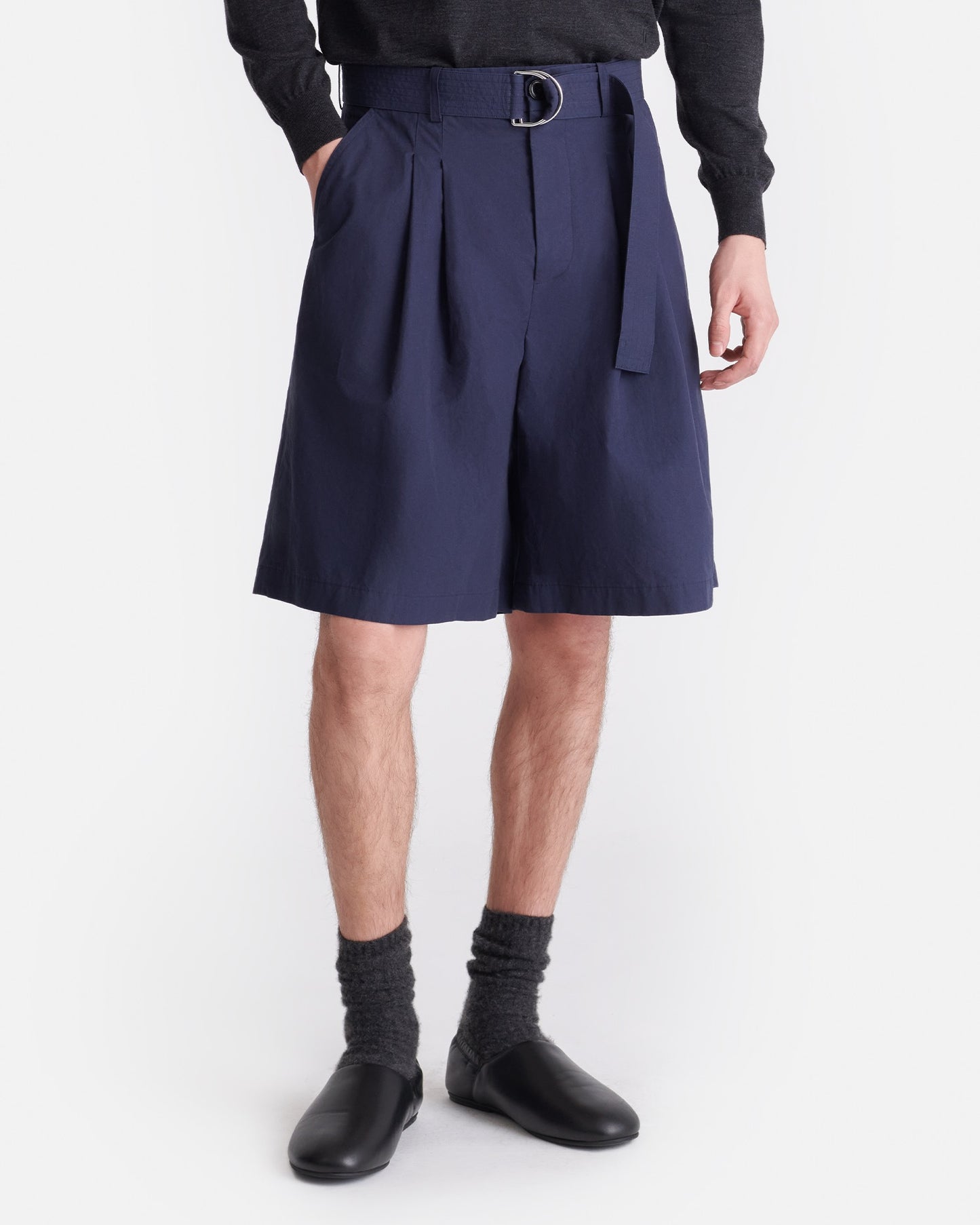 Derulo - Tailored Shorts - Navy