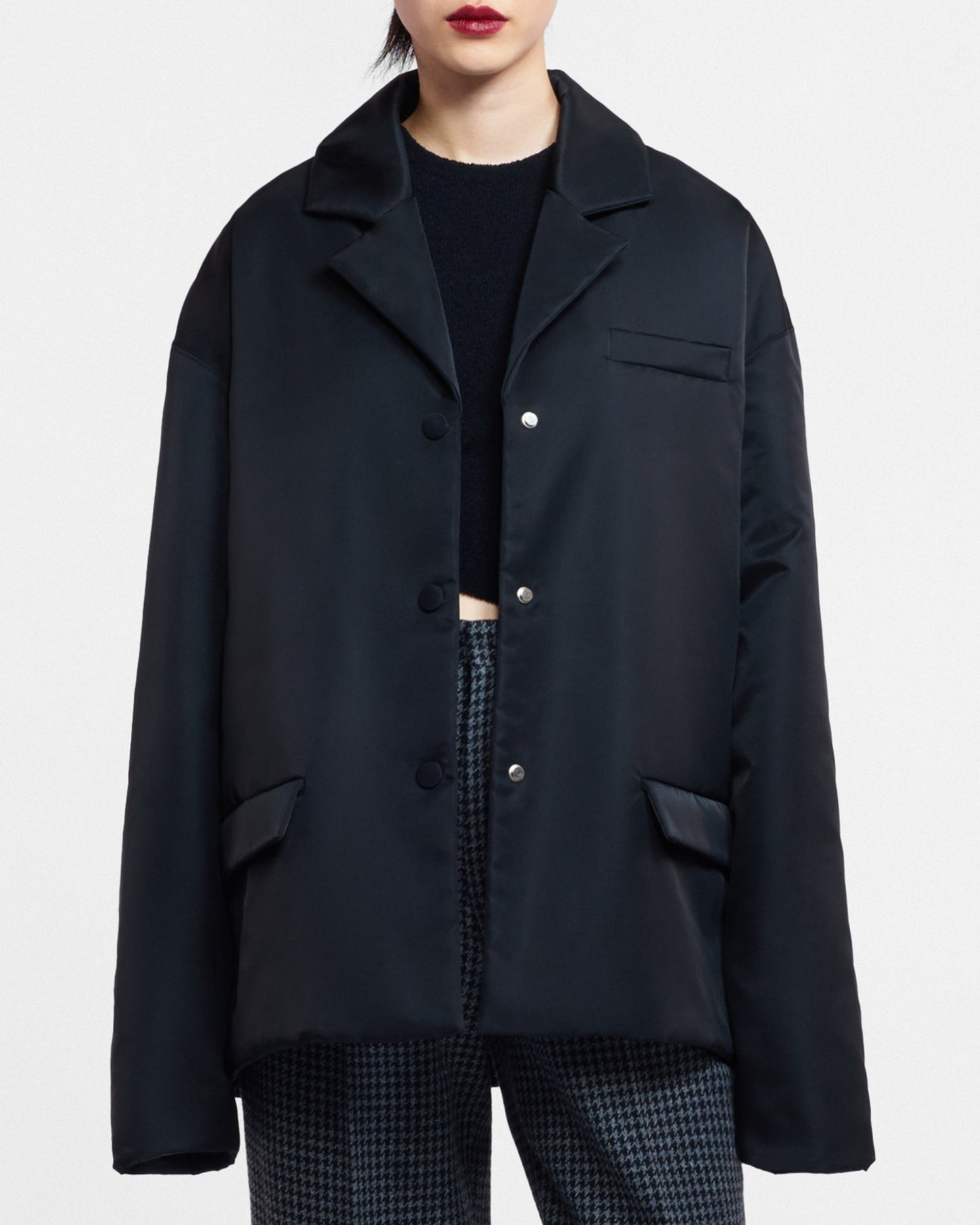 Almeda - Sale Eco-Nylon Jacket - Black