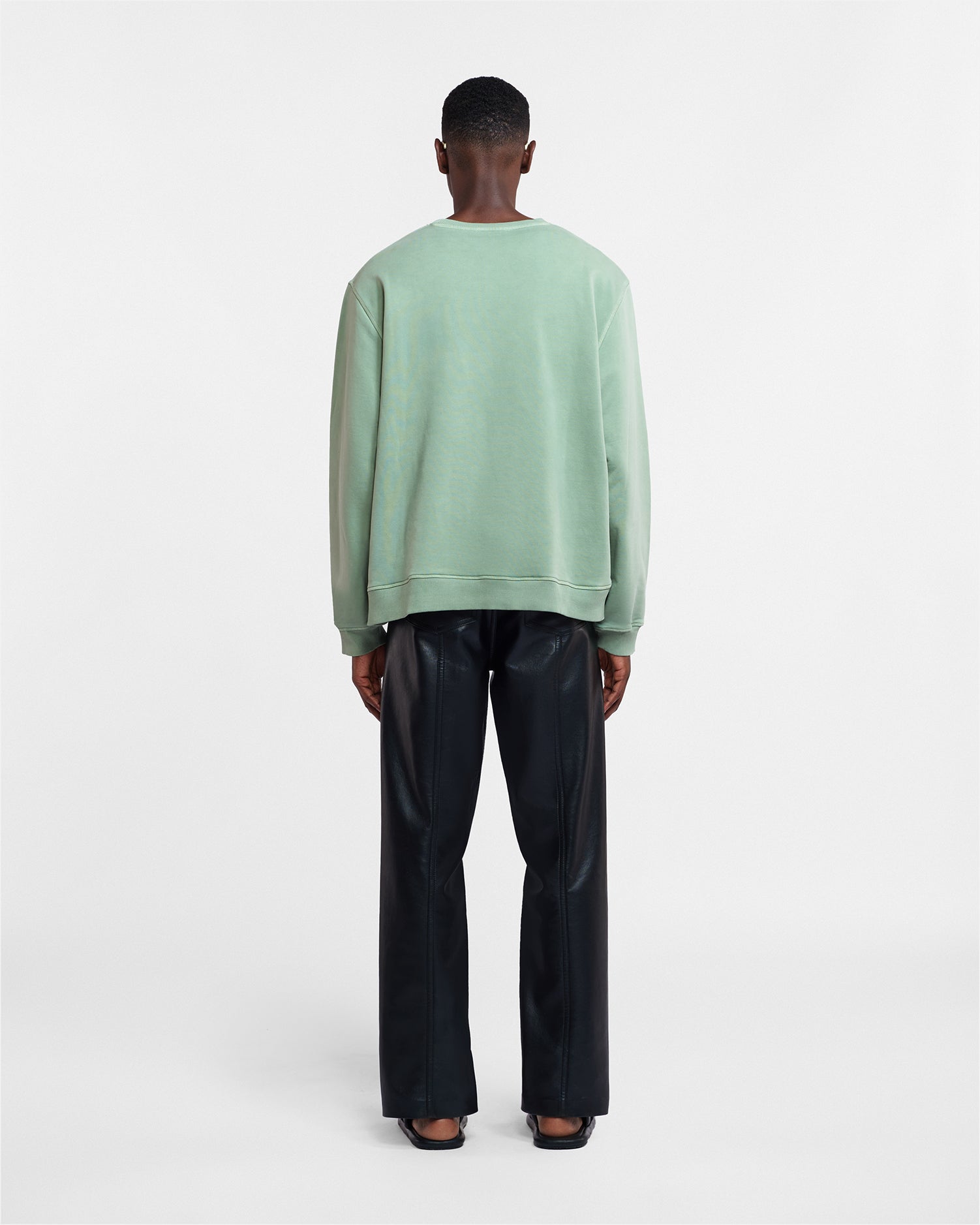 Mart - Organically Grown Cotton Sweatshirt - Leafy Green