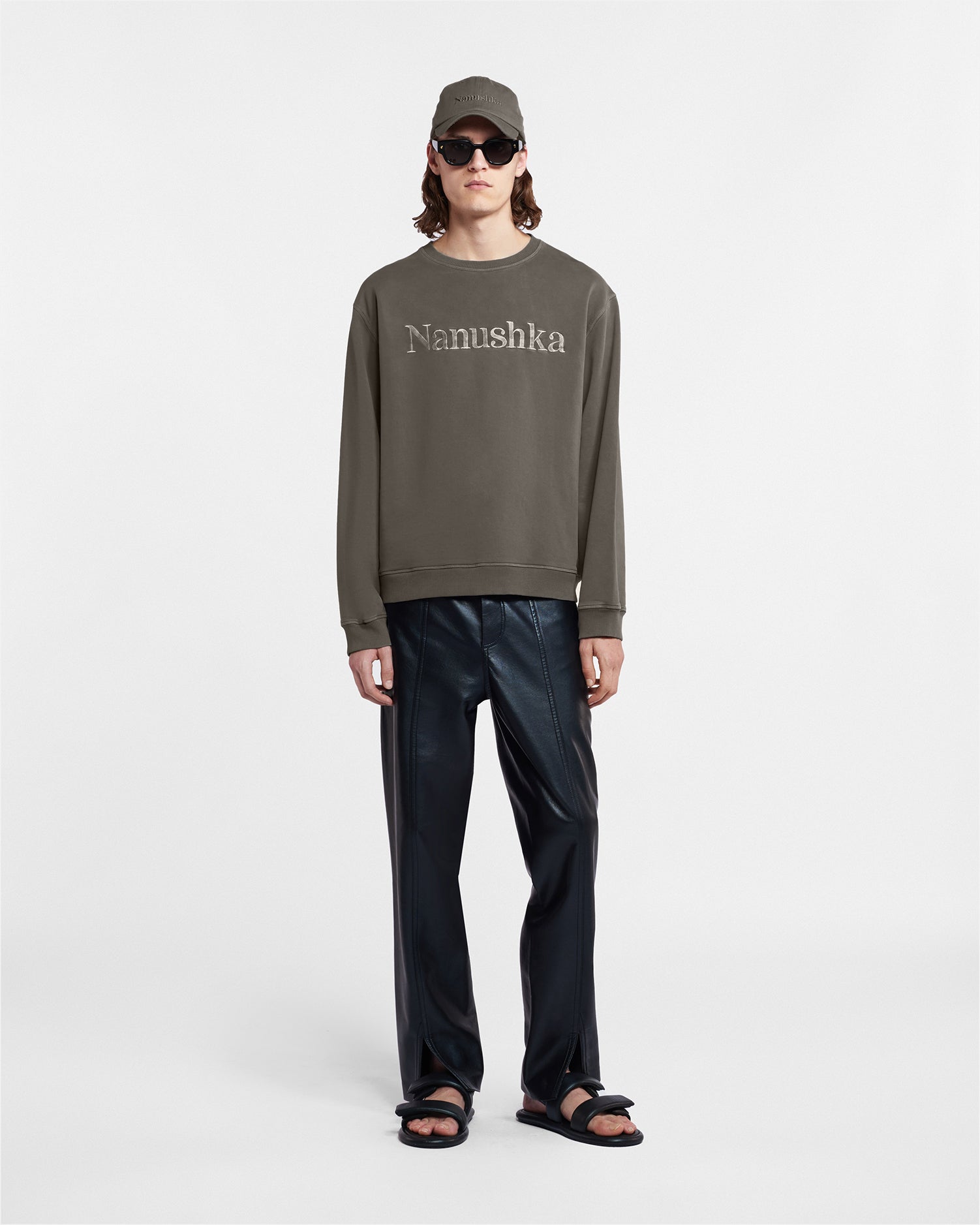 Mart - Organically Grown Cotton Sweatshirt - Asphalt