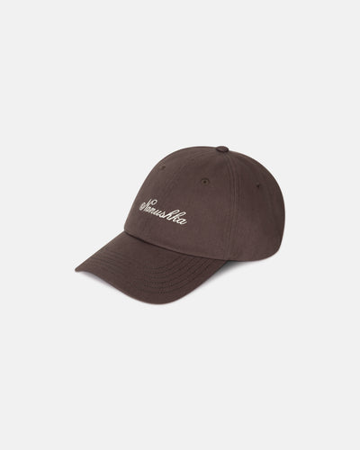 Val - Calligraphy Baseball Cap - Nutmeg