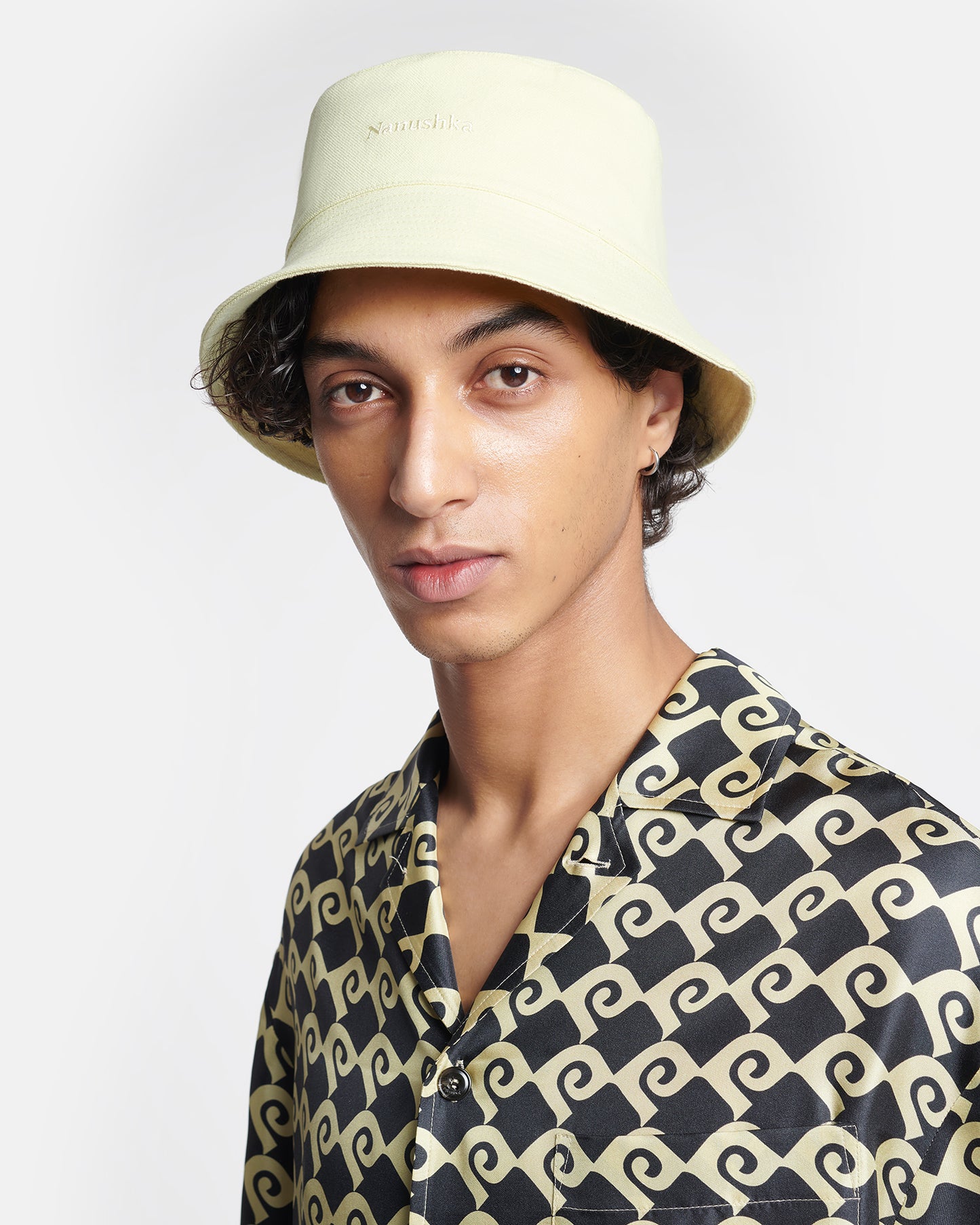 Caran - Signature Logo Bucket Hat - Moonbeam