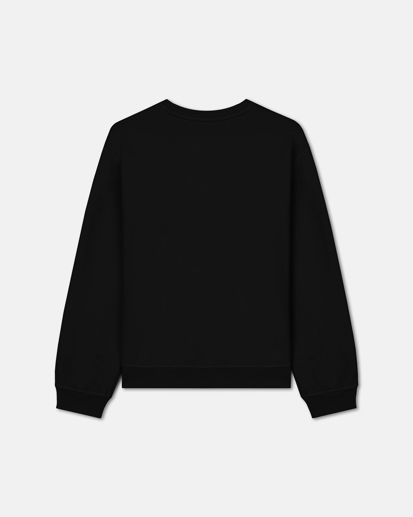 Remy - Cotton-Fleece Sweatshirt  - Black