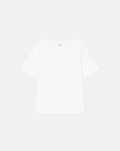 Wren - Embroidered Cotton-Jersey T-Shirt - Off White