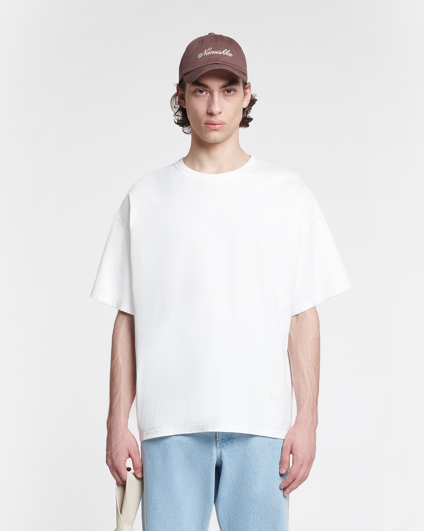 Wren - Embroidered Cotton-Jersey T-Shirt - Off White