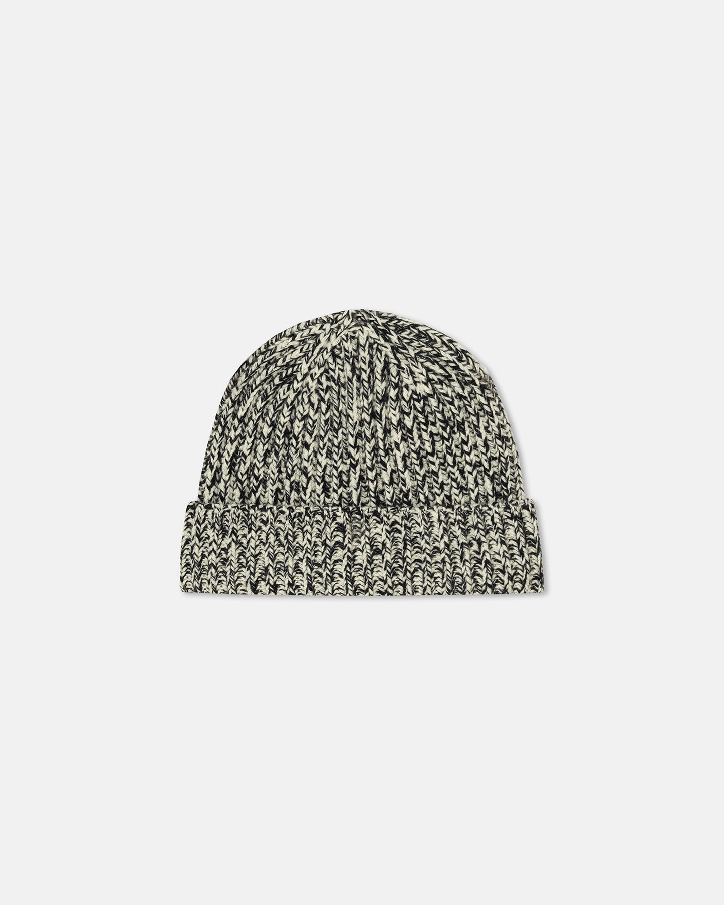 Ansey - Cashmere-Blend Mouline Beanie - Black/Moon