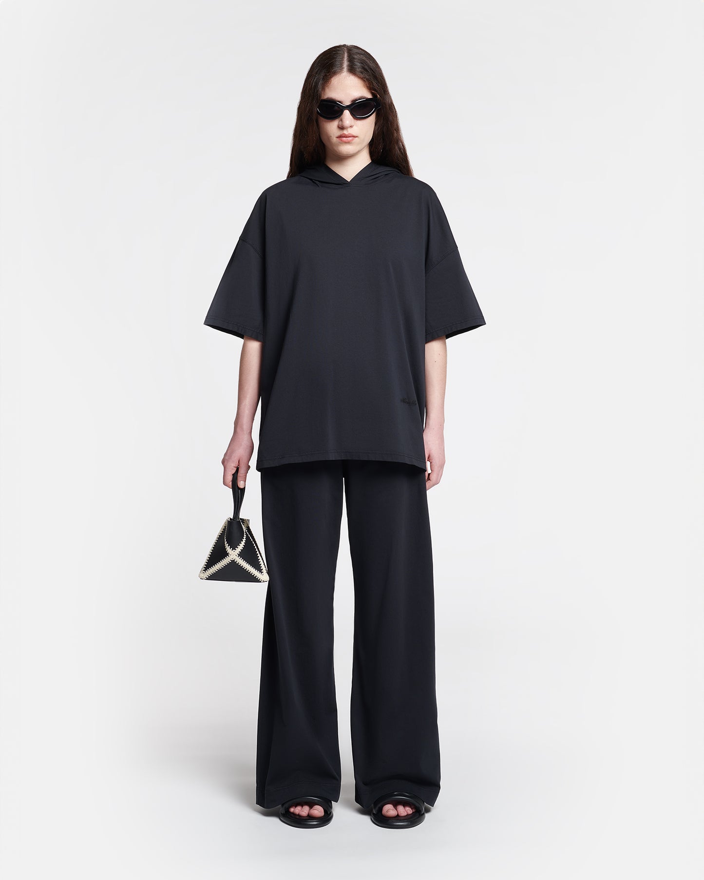 Waris - Cotton-Jersey Pants - Black