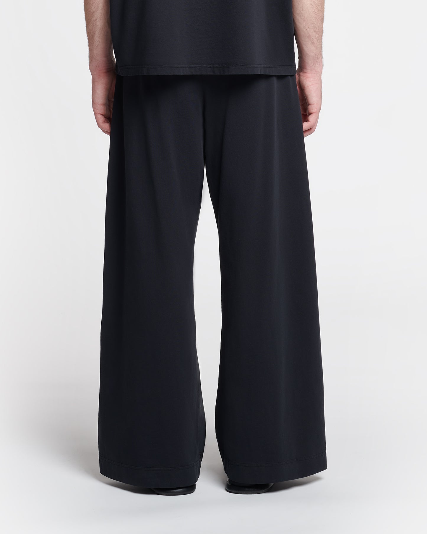 Waris - Cotton-Jersey Pants - Black