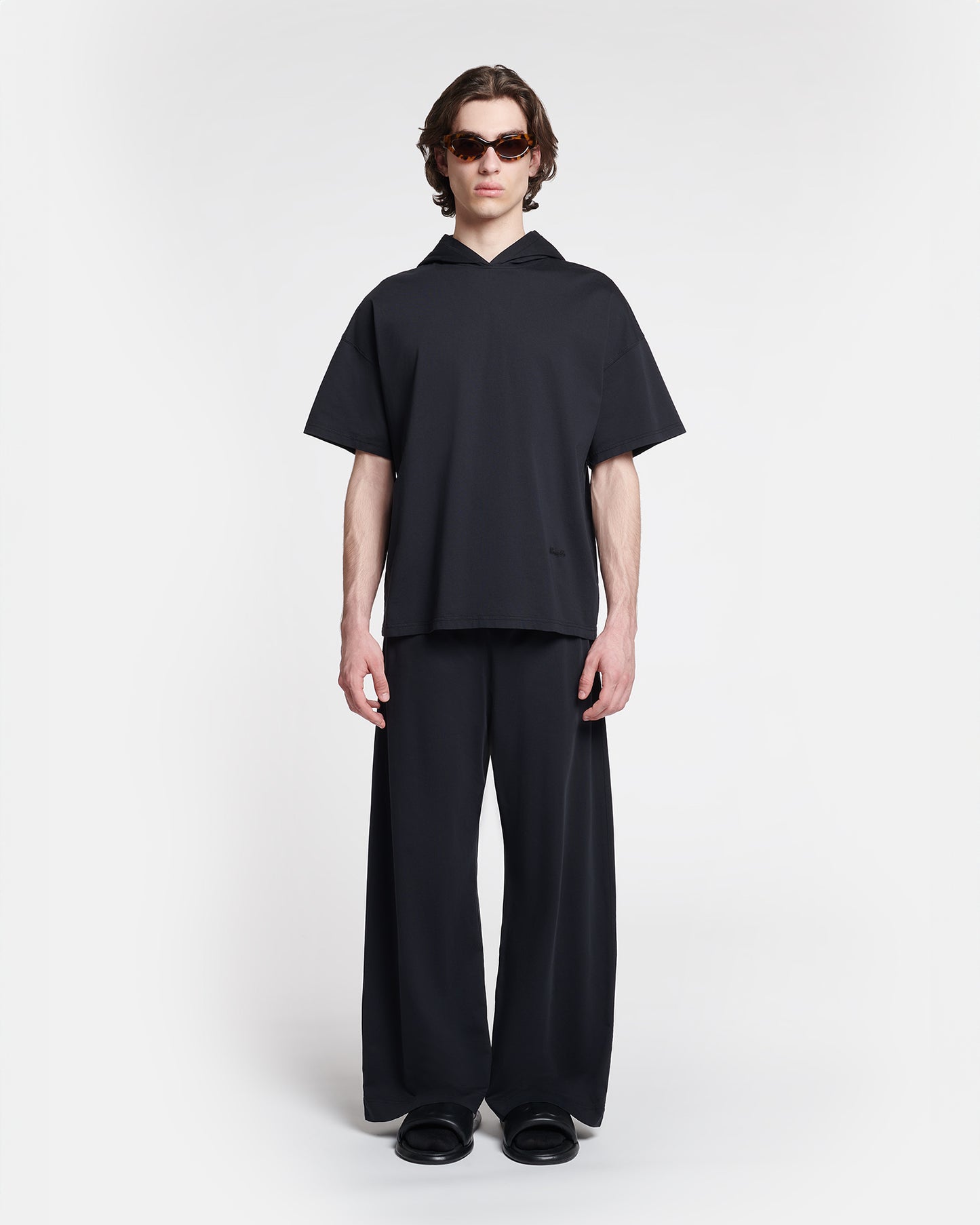 Waris - Cotton-Jersey Pants - Black